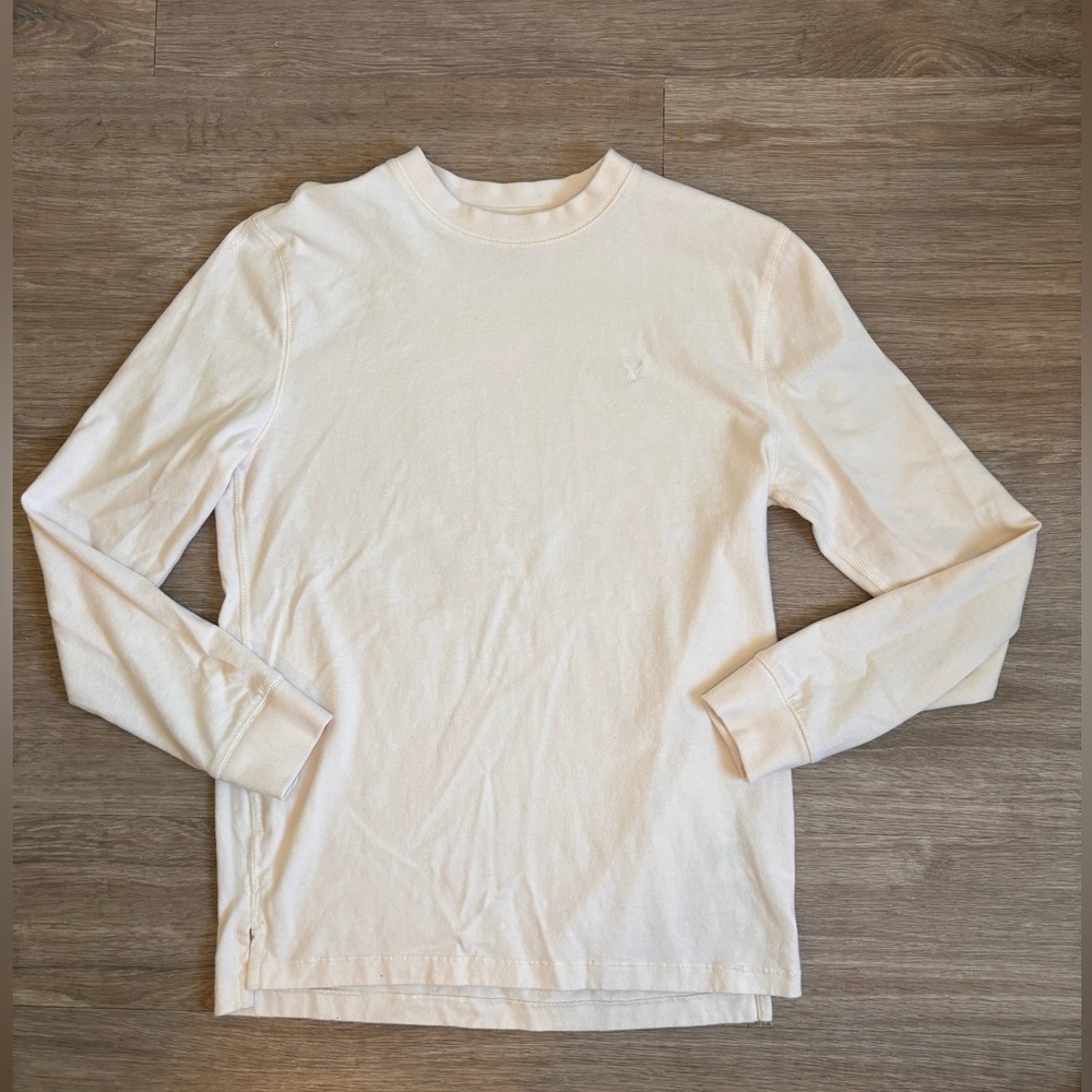 American Eagle Super Soft Long-Sleeve Icon T-Shirt Men